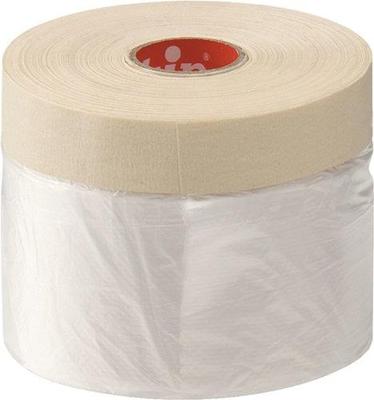 Kip 332 Masking-Tec Afdekfolie met Masking Tape - 1100mmx 33m Kip 332 Masking-Tec Afdekfolie met Masking Tape - 1100mmx 33m