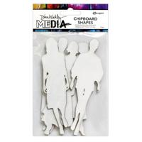 Ranger Ink Ranger • dina wakley media chipboard shapes the women - thumbnail