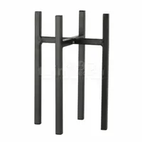 Plantenstandaard Ascot Metaal Zwart H.25cm - thumbnail