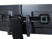 Ergotron Monitoruitbreiding Zwart - thumbnail
