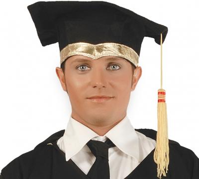 Geslaagd Hoed Zwart/Goud