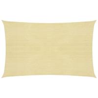 VidaXL Zonnezeil 160 g/m² 2x4,5 m hdpe beige - thumbnail