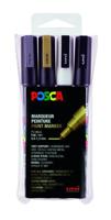 Paintmarker uni posca pc3m f 4st assorti - thumbnail