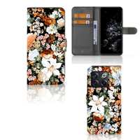 Hoesje voor OnePlus 10T Dark Flowers - thumbnail