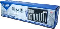 Brilliant Tools BT013121 BT013121 Ringsleutel met ratelset Sleutelbreedte (metrisch) 8 - 53 mm - thumbnail