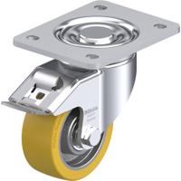 Blickle LH-GTH 100K-3-FI Zwenkwiel met rem Wieldiameter: 100 mm Draagvermogen (max.): 450 kg 1 stuk(s) - thumbnail