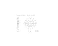 ESJOT Sprocket 420 13z standard - thumbnail