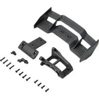 Reely RE-7133427 1:10 Achterspoiler en houder Zwart - thumbnail