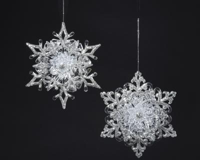 Snowflake 11,4 cm ASS kerstbal kerst Kurt S. Adler - Kurt s adler Snowflake 11,4 cm ASS kerstbal kerst Kurt S. Adler - Kurt s adler