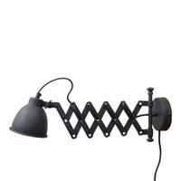 Urban Interiors wandlamp 'Harmonica' Ø12cm, kleur Vintage Black - thumbnail