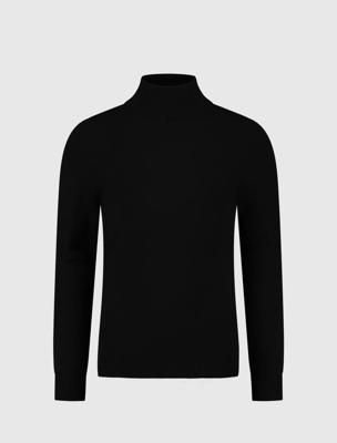 Ballin Amsterdam Turtleneck Sweater Kids Zwart - Maat 128 - Kleur: Zwart | Soccerfanshop