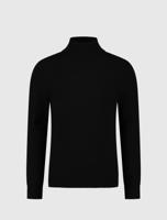 Ballin Amsterdam Turtleneck Sweater Kids Zwart - Maat 128 - Kleur: Zwart | Soccerfanshop - thumbnail