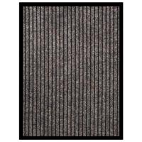 Deurmat 40x60 cm gestreept beige - thumbnail