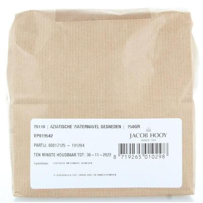 Jacob Hooy Aziatische Waternavel Gesneden 250gr