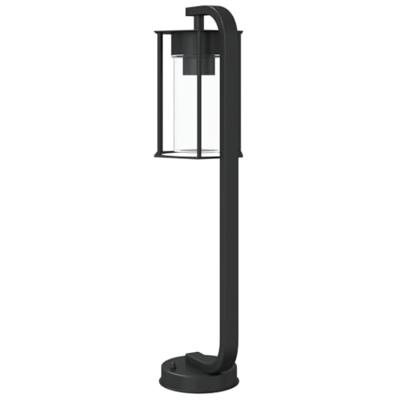 Vloerlamp voor buiten 3 st 60 cm roestvrij staal zwart Vloerlamp voor buiten 3 st 60 cm roestvrij staal zwart