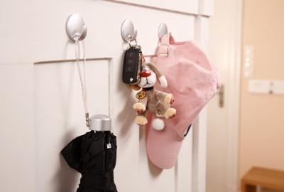 Tesa haak small rond chroom