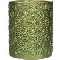 Countryfield theelichthouder hailey l groen 12.5 cm | 12 stuks - thumbnail