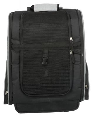 Trixie reismand trolley zwart / grijs