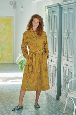 Pip Studio Pip Studio Les Fleurs Bathrobe Yellow XS
