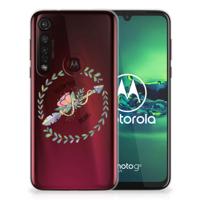 Motorola Moto G8 Plus Telefoonhoesje met Naam Boho Dreams - thumbnail