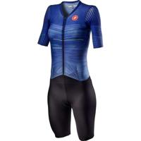 Castelli PR Speed Suit Korte Mouwen Blauw/Donkerblauw Dames - thumbnail