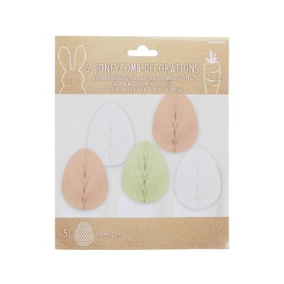 Honeycomb Set Paaseieren (5st)