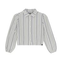 Indian Blue Jeans Zomer shirt L/S meisjes - navy blauw - gestreept - thumbnail