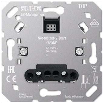 JUNG, 1720 NE dit is een neven dimmer die is alleen geschikt om een andere dimmer mee aan te sturen