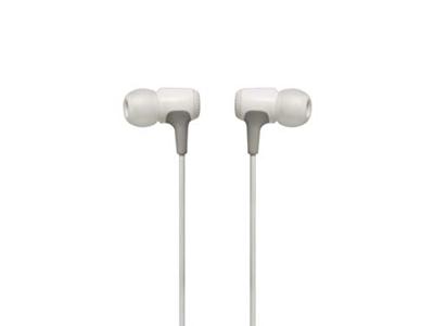 JBL E15 In-Ear Hoofdtelefoon Oortelefoon met Universele 1-Knop Afstandsbediening met Geïntegreerde Microfoon Compatibel met de meeste Smartphones - Wit