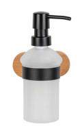 Wenko Turbo-Loc badkamer accessoires Orea Bamboo (Zeepdispenser) - thumbnail