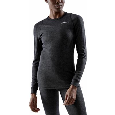 Craft 1909710 Core Wool Merino Set Wmn - Black Melange - XS