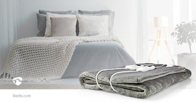 Nedis PEBL130CWT2 Elektrische Onderdeken 160x140 cm