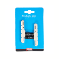 Remblokset Elvedes V-brake 72 mm - wit (op kaart) - thumbnail