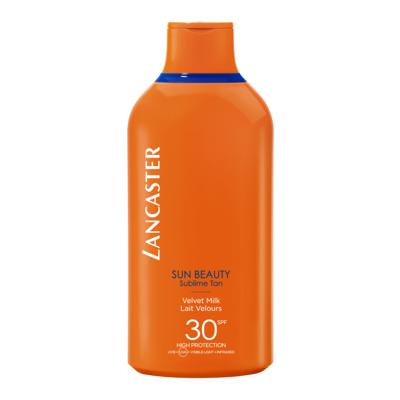 Lancaster Sun Beauty Velvet Tanning Milk SPF30 400ml Zonbescherming Lancaster Sun Beauty Velvet Tanning Milk SPF30 400ml Zonbescherming