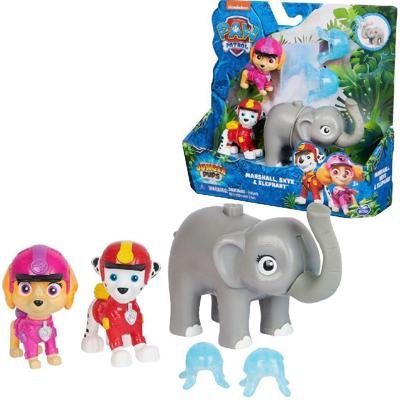 PAW Patrol Jungle Pups Marshall met Skye en olifant