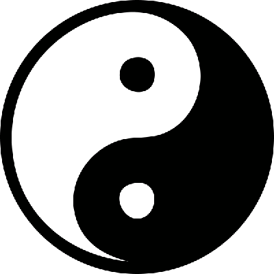 Yin Yang - Muursticker