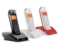 Draadloze telefoon Motorola S12 TRIO MIX (3 Pcs) Multicolour - thumbnail