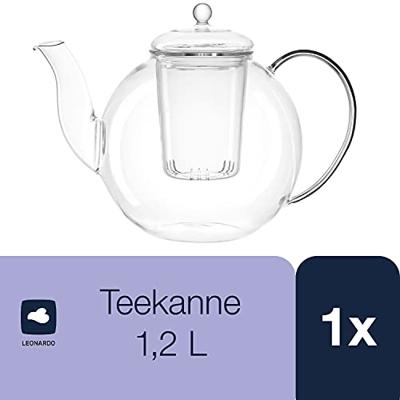 LEONARDO Armonia Enkele theepot 1200 ml Transparant LEONARDO Armonia Enkele theepot 1200 ml Transparant