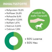 Lax Luzerne aan Speeltouw voor Paarden - thumbnail