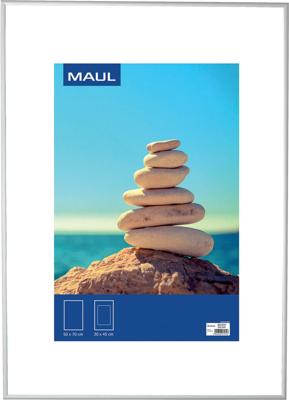Maul 1946405 Wissellijst Papierformaat: 50 x 70 cm (b x h) 50 cm x 70 cm Zilver