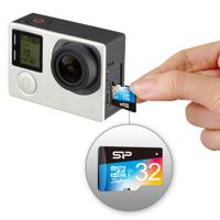 Silicon Power Micro SDHC card Superior Pro 32GB met adapter - thumbnail