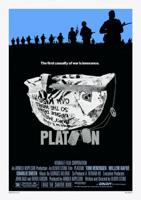 Poster- Platoon, The first casualty of war is innocence, Originele Filmposter , Premium Print, Professioneel Fotopapier - thumbnail