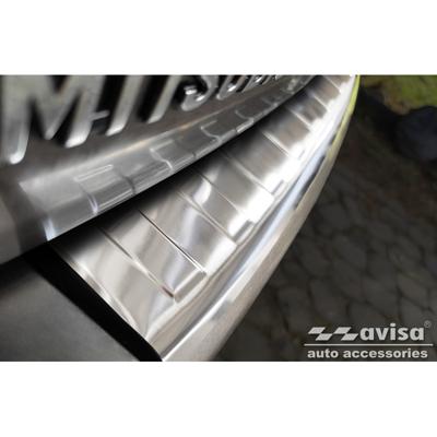 RVS Bumper beschermer passend voor Mitsubishi Outlander II 2006-2012 / Peugeot 4007 2007-2012 / AV235797
