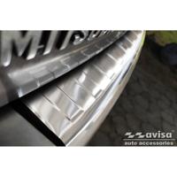 RVS Bumper beschermer passend voor Mitsubishi Outlander II 2006-2012 / Peugeot 4007 2007-2012 / AV235797 - thumbnail