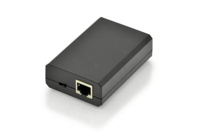 Digitus DN-95205 PoE-splitter 10 / 100 / 1000 MBit/s IEEE 802.3at (25.5 W), IEEE 802.3af (12.95 W)