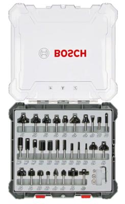 Bosch Professional 30-delige Frezenset met 6mm schacht - 2607017474