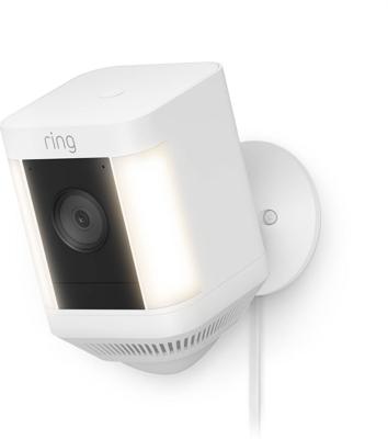 ring Spotlight Cam Plus - Plug-In - White 8SH1S2-WEU0 IP Bewakingscamera WiFi 1920 x 1080 Pixel ring Spotlight Cam Plus - Plug-In - White 8SH1S2-WEU0 IP Bewakingscamera WiFi 1920 x 1080 Pixel