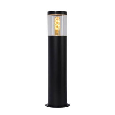 Lucide FEDOR - Sokkellamp - 1xE27 - IP44 - Zwart