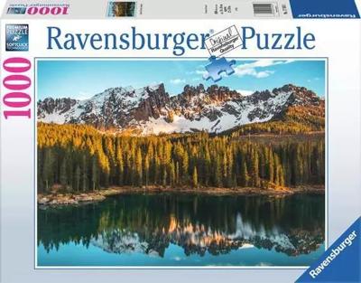 Ravensburger legpuzzel italian landscapes lago di carezza, 1000st.