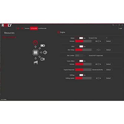 Reely V8 Sound Geluidsmodule V8 motor 4 - 8 V